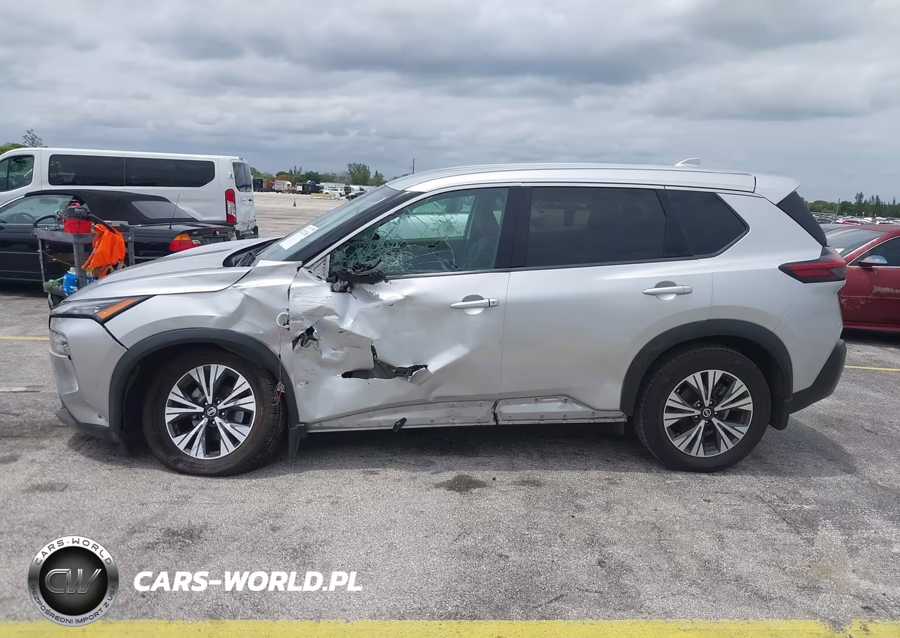 2021 Nissan Rogue Sv Fwd VIN:5N1AT3BA3MC745618 - 14