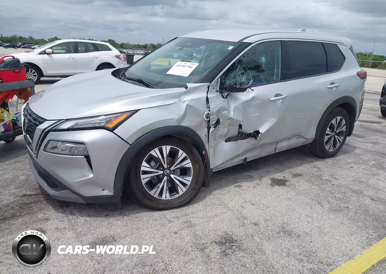 2021 Nissan Rogue Sv Fwd VIN:5N1AT3BA3MC745618 - 2