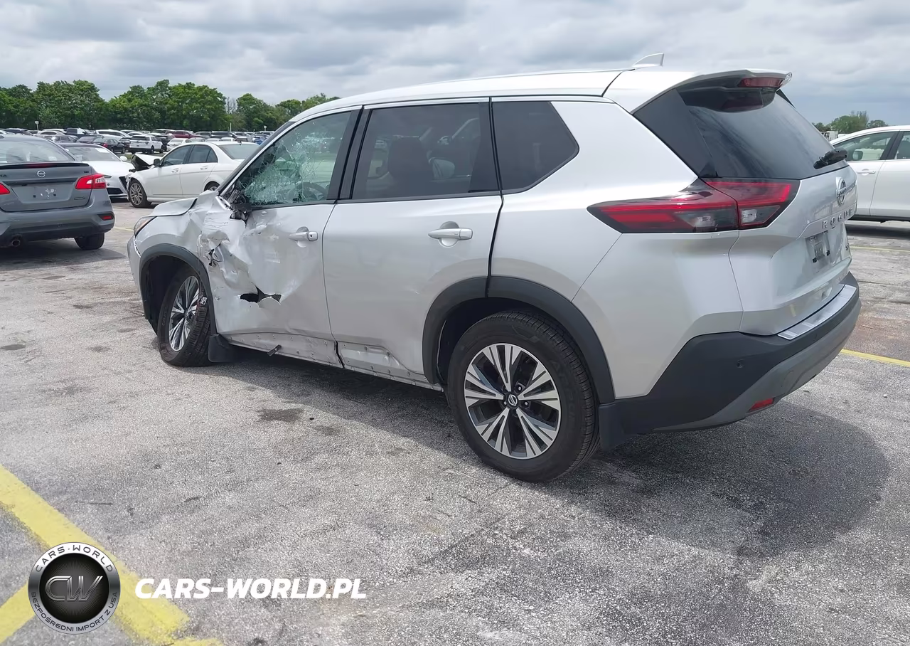 2021 Nissan Rogue Sv Fwd VIN:5N1AT3BA3MC745618 - 3
