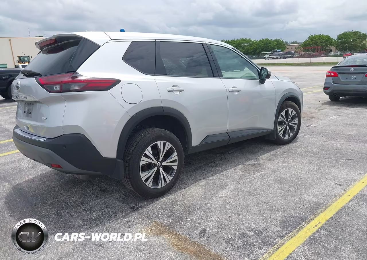 2021 Nissan Rogue Sv Fwd VIN:5N1AT3BA3MC745618 - 4