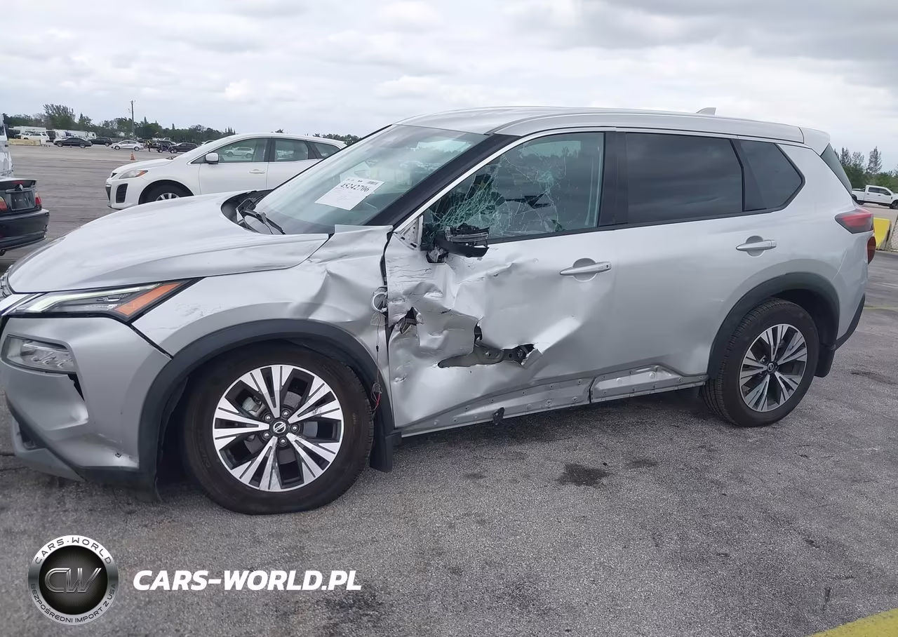2021 Nissan Rogue Sv Fwd VIN:5N1AT3BA3MC745618 - 6