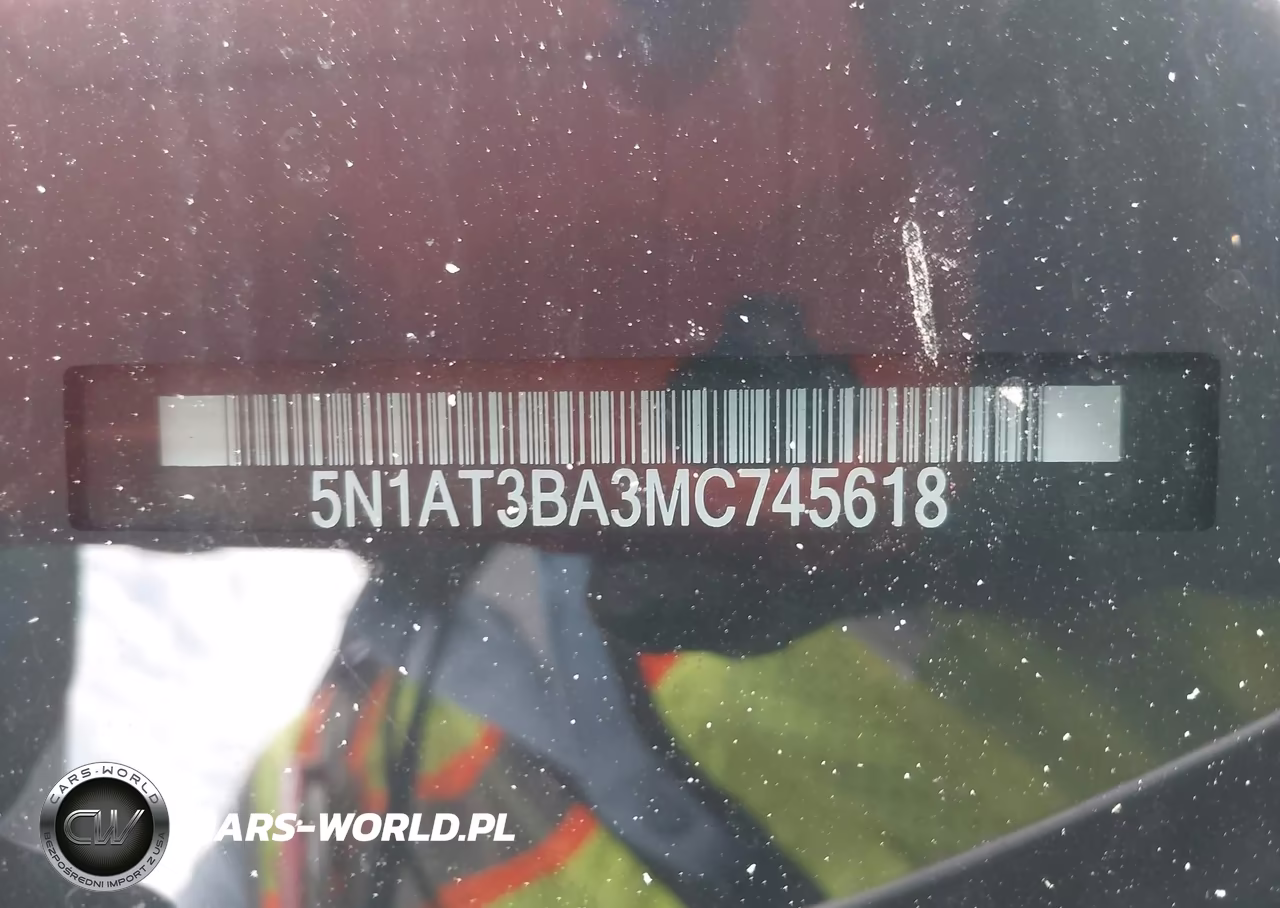 2021 Nissan Rogue Sv Fwd VIN:5N1AT3BA3MC745618 - 9
