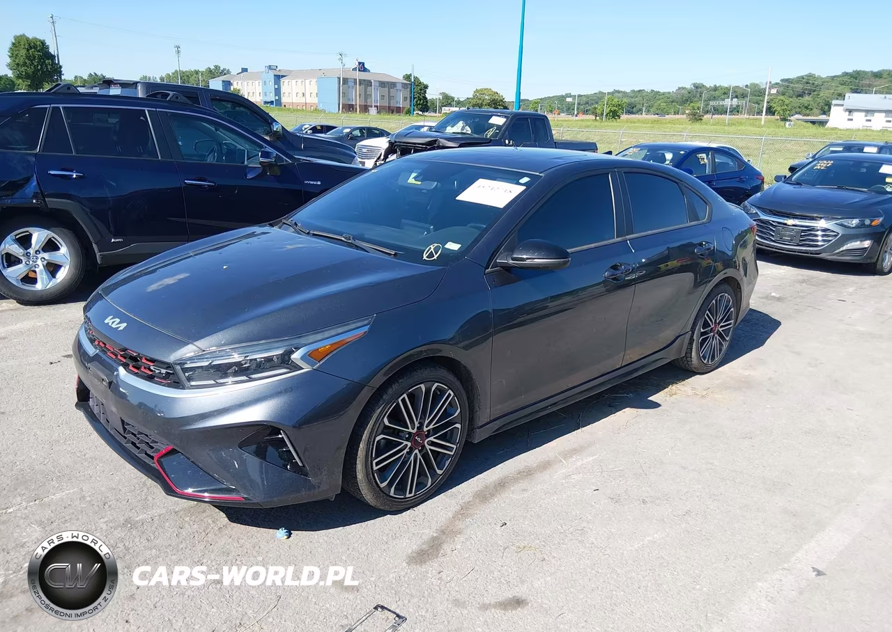 2022 Kia Forte Gt VIN:3KPF44AC0NE463706 - 2