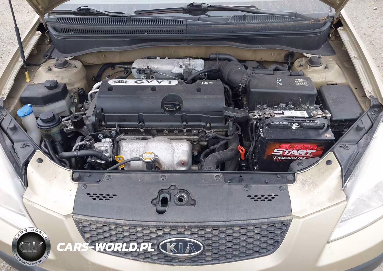 2009 Kia Rio Lx VIN:KNADE223296584690 - 10