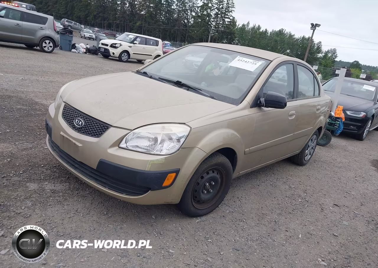 2009 Kia Rio Lx VIN:KNADE223296584690 - 2
