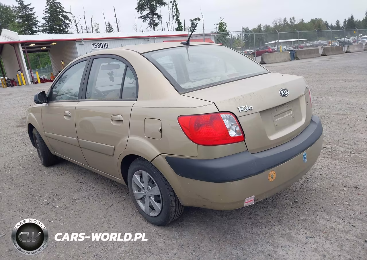 2009 Kia Rio Lx VIN:KNADE223296584690 - 3