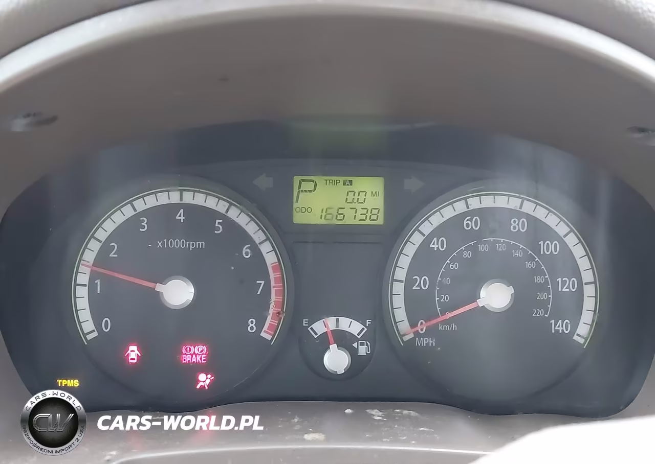 2009 Kia Rio Lx VIN:KNADE223296584690 - 7
