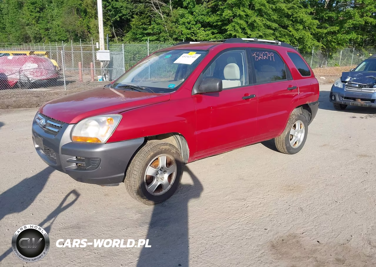 2008 Kia Sportage Lx VIN:KNDJE724287538636 - 2