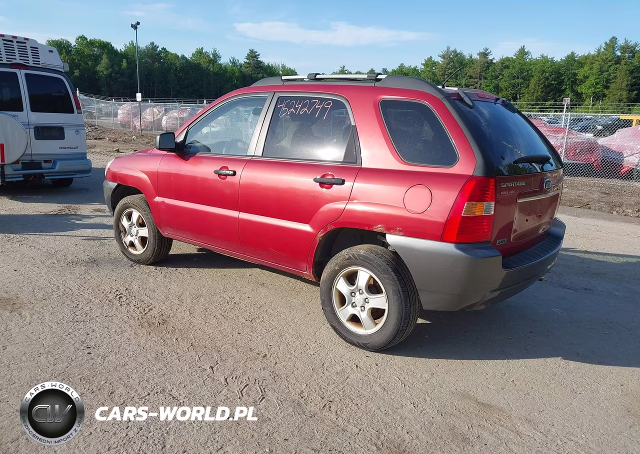 2008 Kia Sportage Lx VIN:KNDJE724287538636 - 3