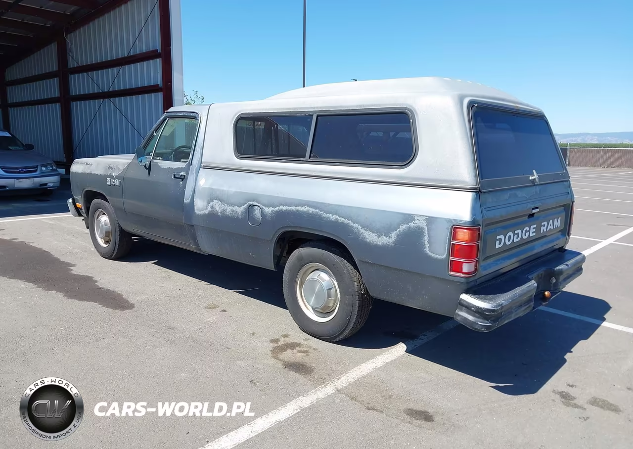 1986 Dodge D-Series D200-D250 VIN:1B7HD24T9GS097592 - 3