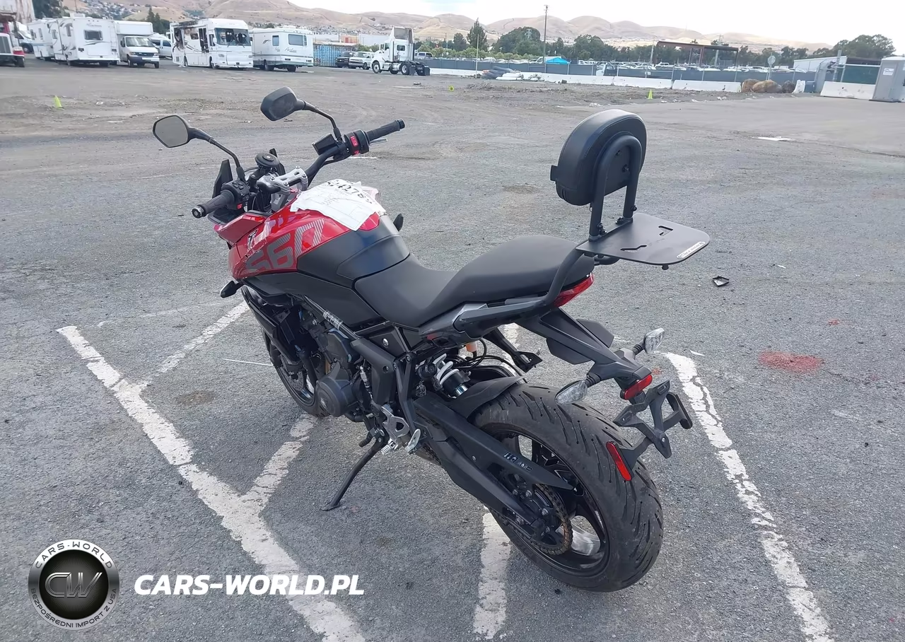 2025 Triumph Motorcycle Tiger Sport 660 VIN:SMTL22U1XSTCF5696 - 3