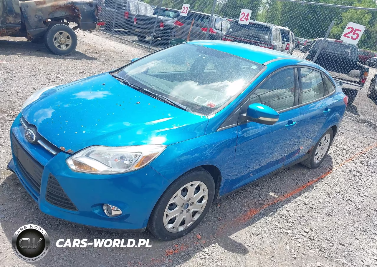 2012 Ford Focus Se VIN:1FAHP3F24CL335408 - 2