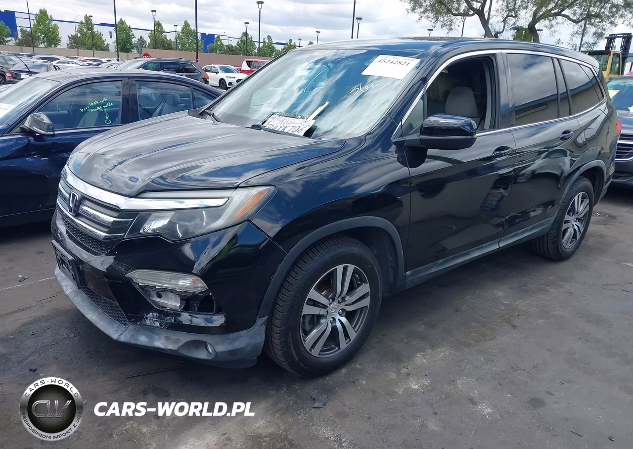 2016 Honda Pilot Ex VIN:5FNYF5H39GB036620 - 2