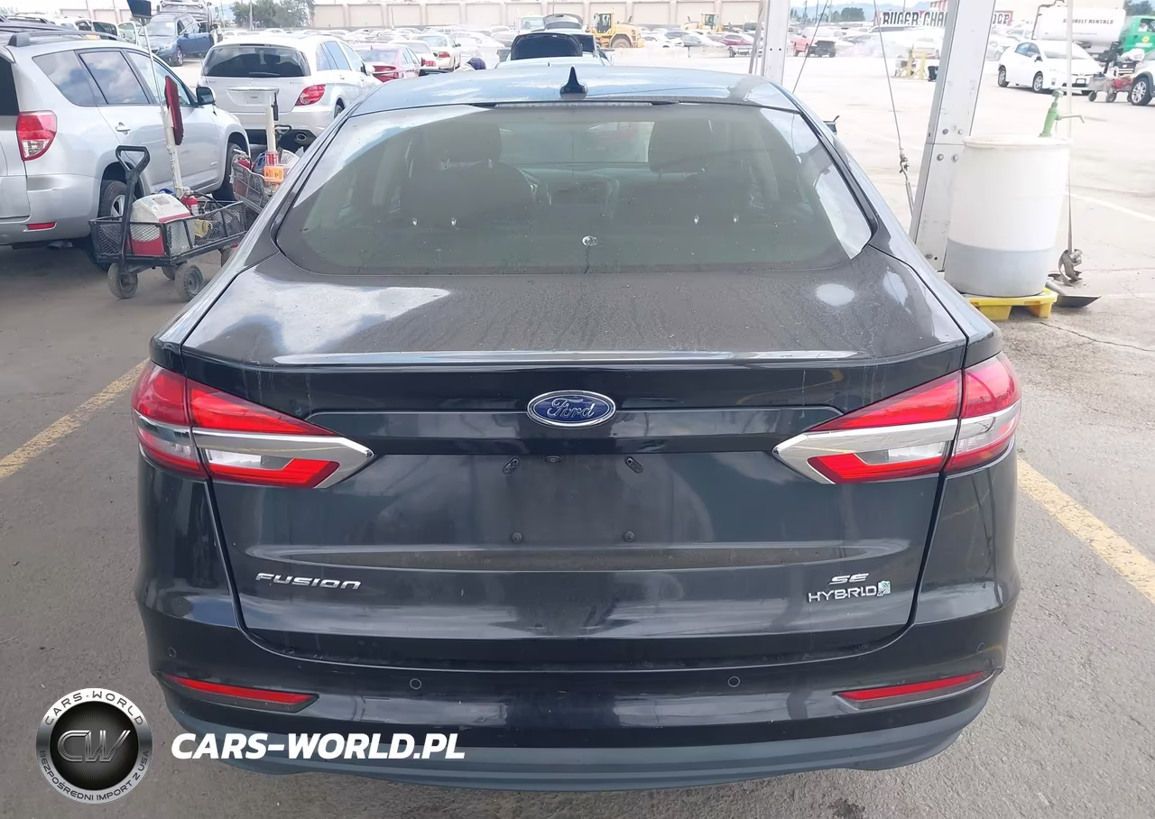 2019 Ford Fusion Hybrid Se VIN:3FA6P0LU5KR174322 - 16