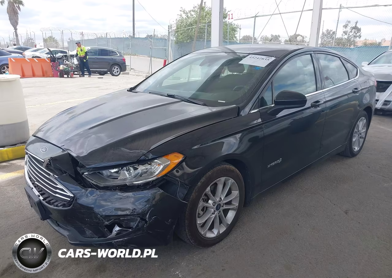 2019 Ford Fusion Hybrid Se VIN:3FA6P0LU5KR174322 - 2