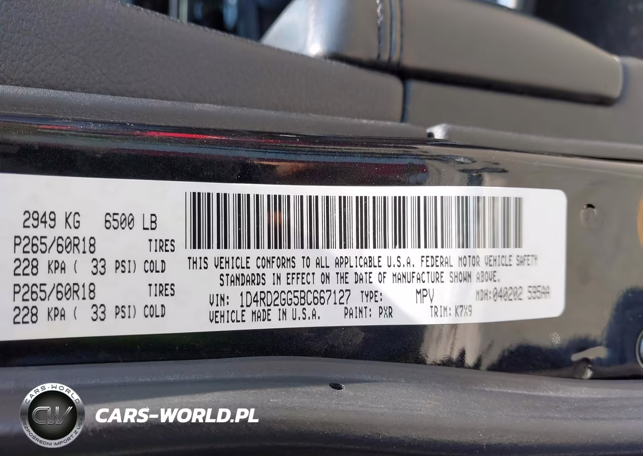 2011 Dodge Durango Express VIN:1D4RD2GG5BC667127 - 9