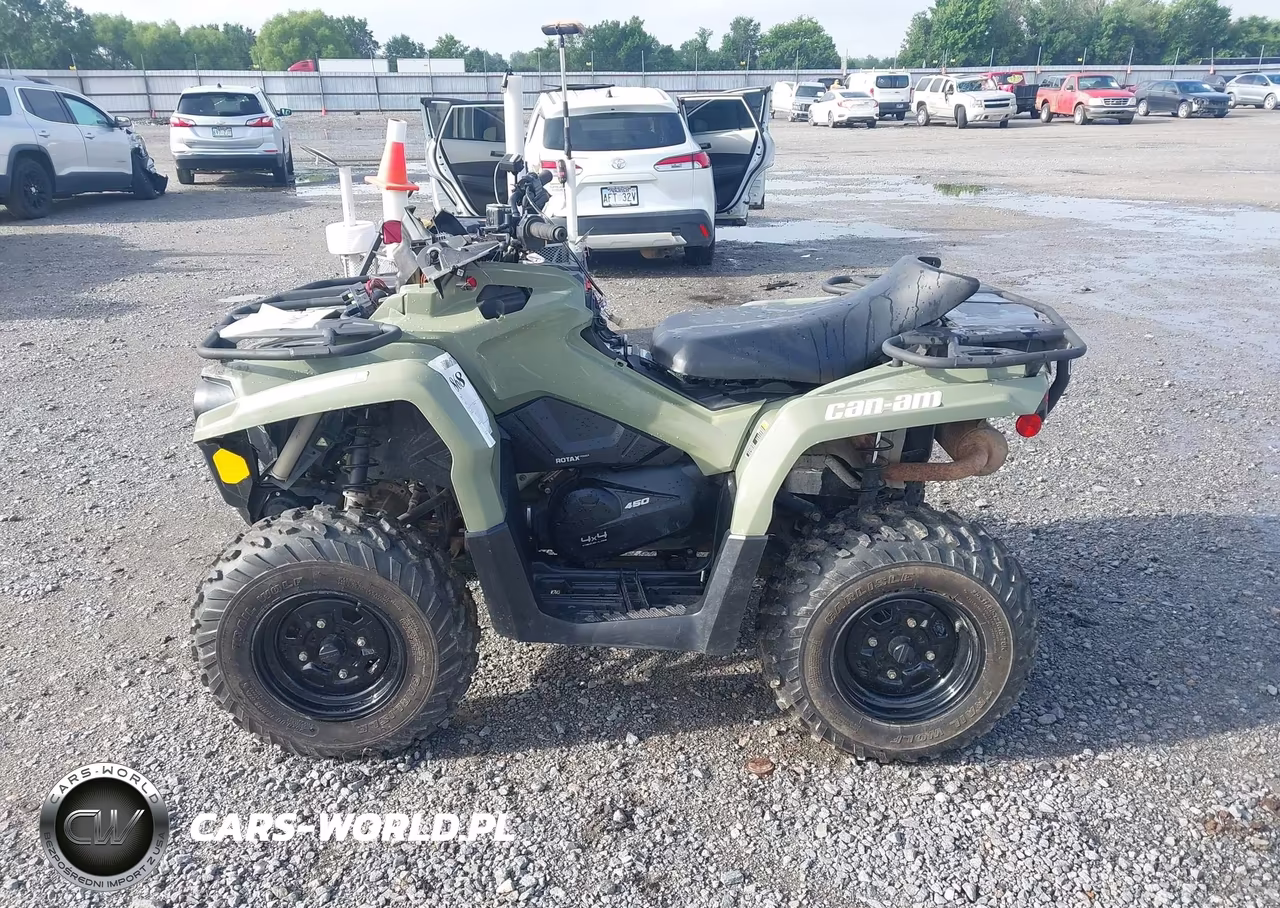 2017 Can-Am Outlander 450-450 Dps VIN:3JBLGAR27HJ001856 - 14