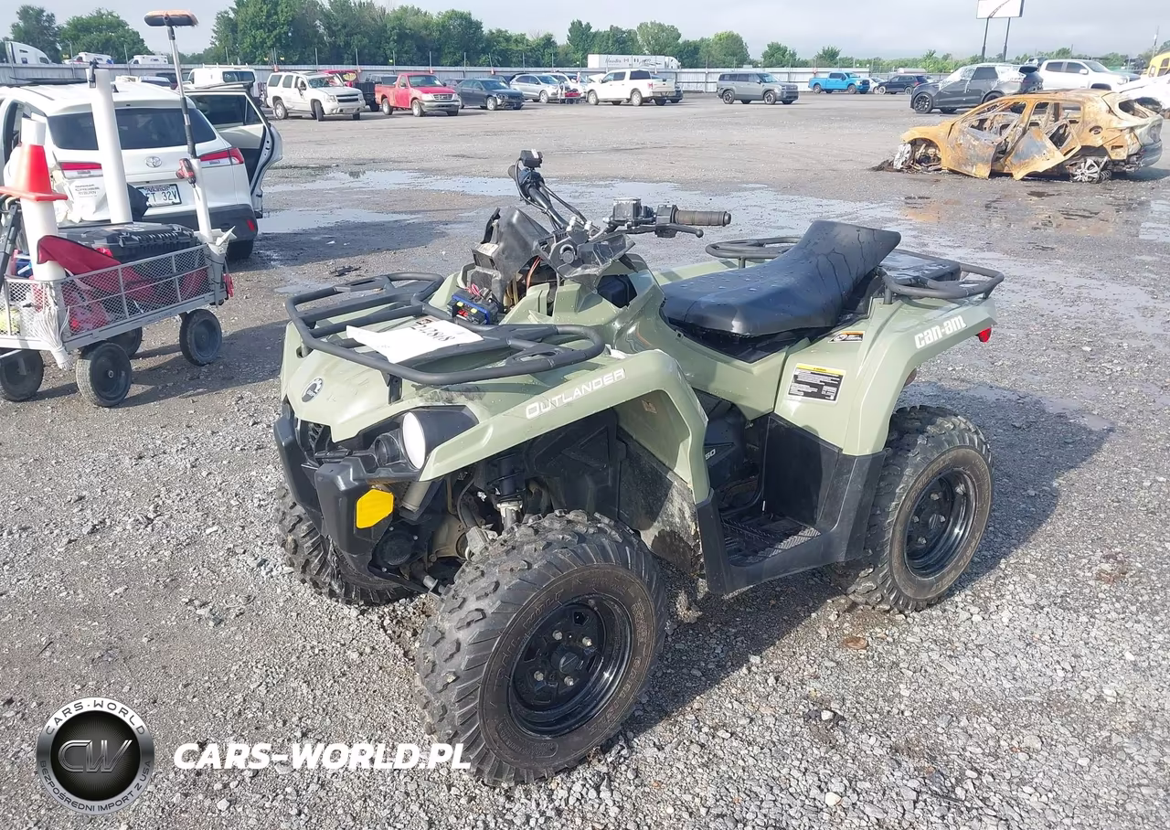 2017 Can-Am Outlander 450-450 Dps VIN:3JBLGAR27HJ001856 - 2