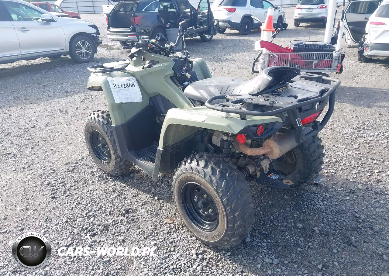 2017 Can-Am Outlander 450-450 Dps VIN:3JBLGAR27HJ001856 - 3