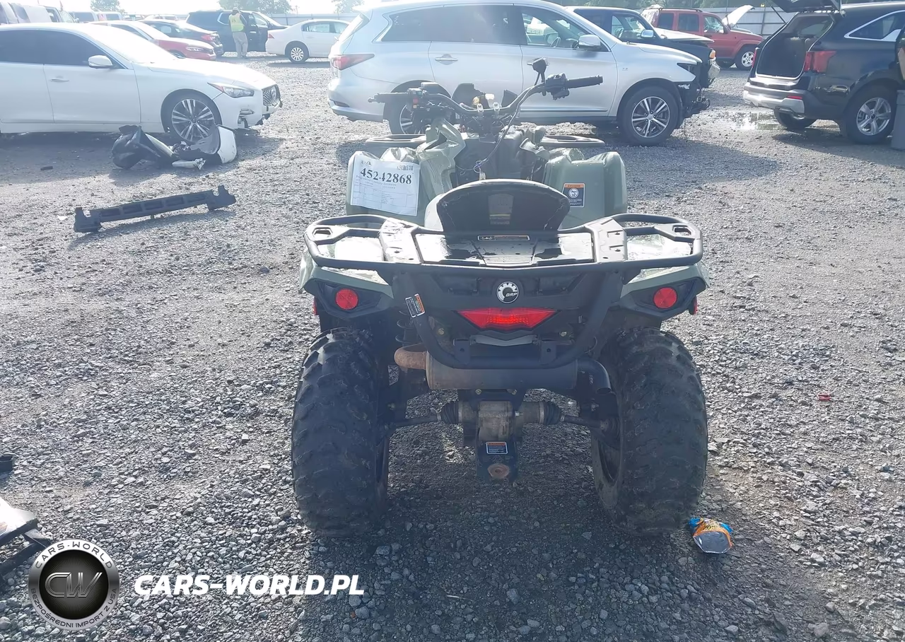 2017 Can-Am Outlander 450-450 Dps VIN:3JBLGAR27HJ001856 - 6