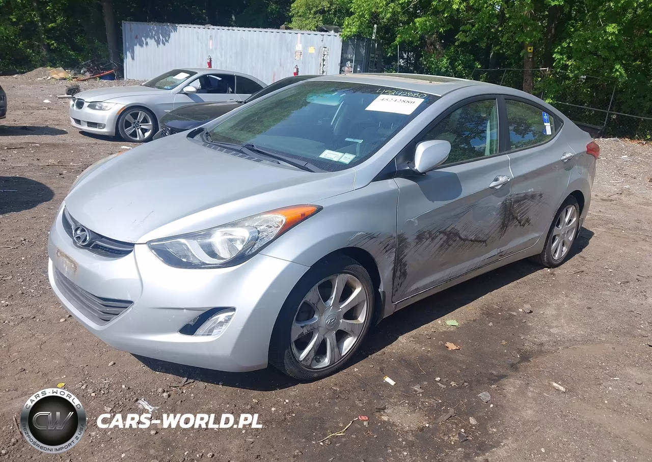 2013 Hyundai Elantra Limited VIN:5NPDH4AE7DH271741 - 2