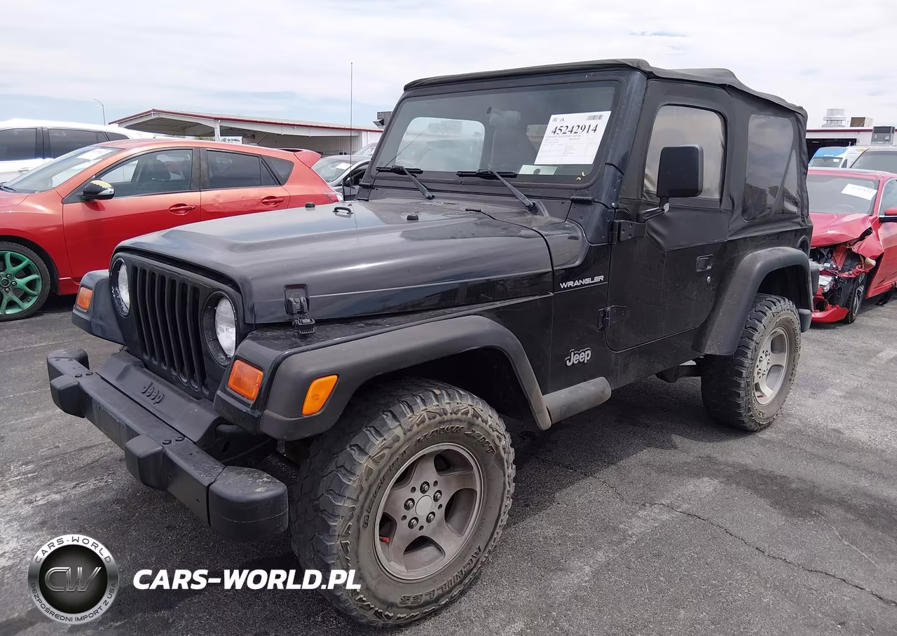 2001 Jeep Wrangler Se VIN:1J4FA29P81P350885 - 2