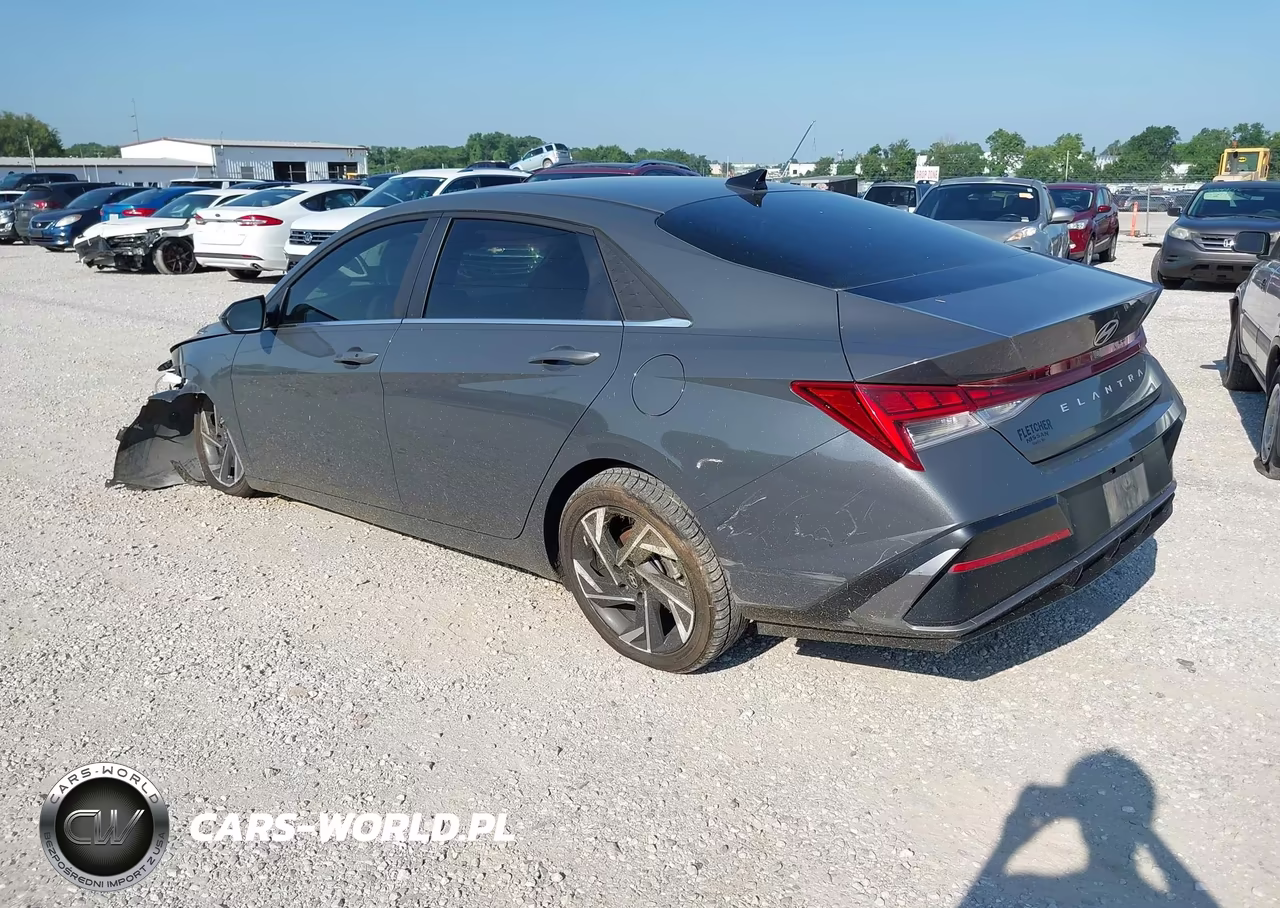 2024 Hyundai Elantra Sel VIN:KMHLS4DG0RU680697 - 3