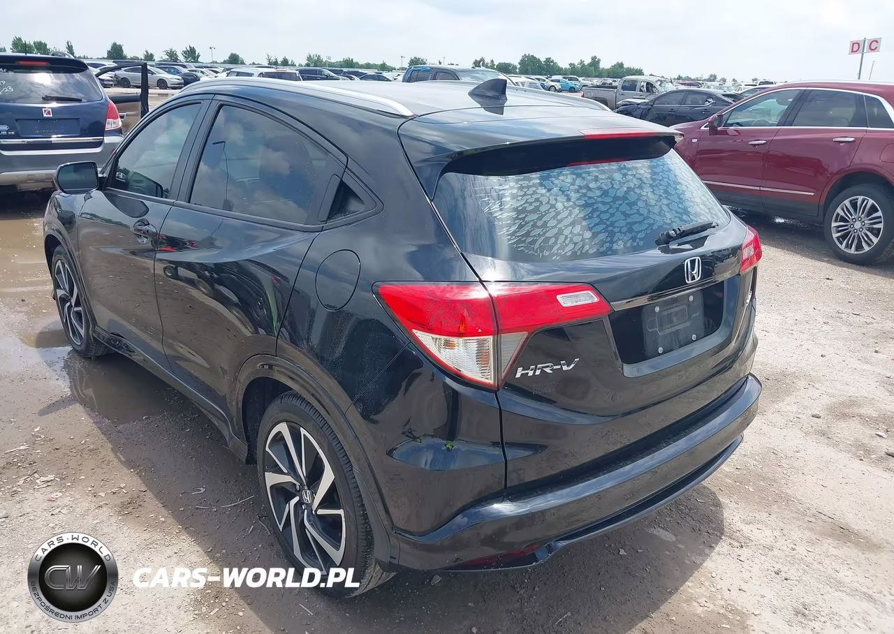 2020 Honda Hr-V 2Wd Sport VIN:3CZRU5H15LG700483 - 3