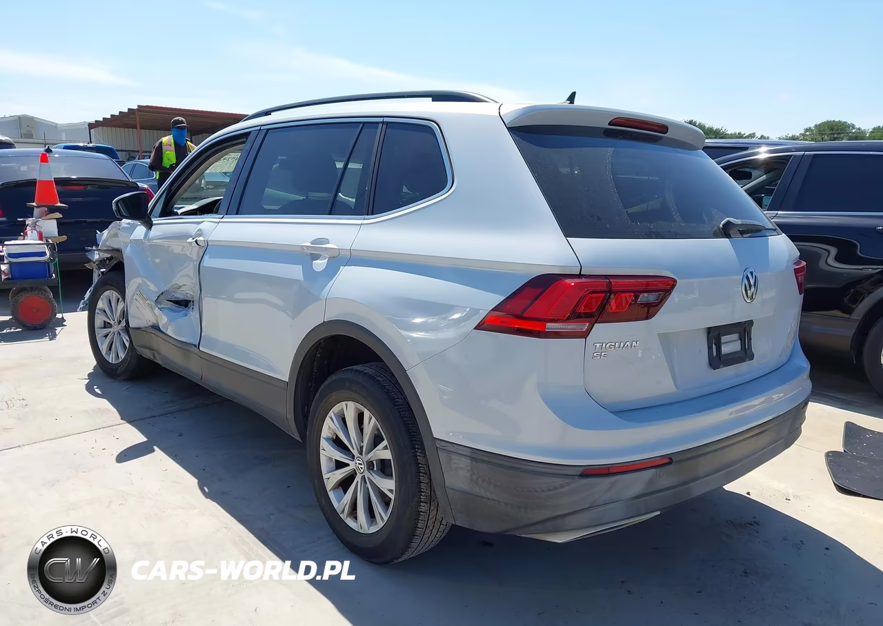 2019 Volkswagen Tiguan 2.0T Se-2.0T Sel-2.0T Sel R-Line-2.0T Sel R-Line Black VIN:3VV3B7AX3KM048198 - 3