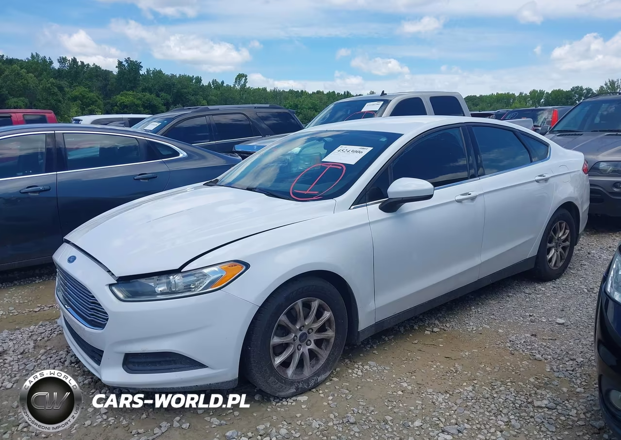 2016 Ford Fusion S VIN:3FA6P0G7XGR261077 - 2