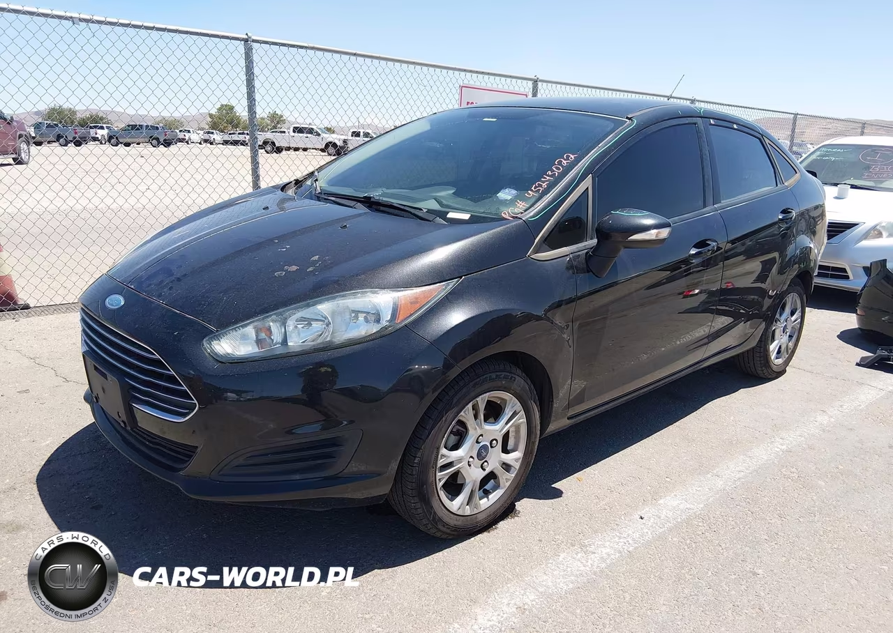 2015 Ford Fiesta Se VIN:3FADP4BJXFM101312 - 2