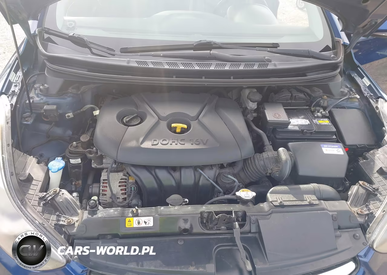 2013 Hyundai Elantra Limited VIN:KMHDH4AE3DU839999 - 10