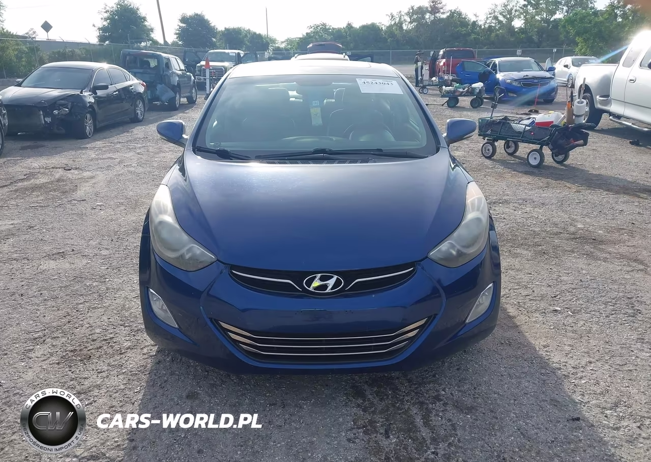 2013 Hyundai Elantra Limited VIN:KMHDH4AE3DU839999 - 12