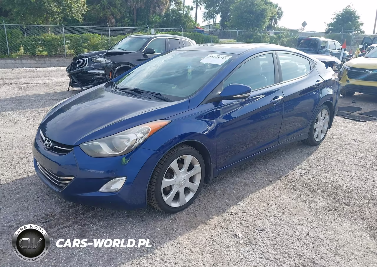 2013 Hyundai Elantra Limited VIN:KMHDH4AE3DU839999 - 2