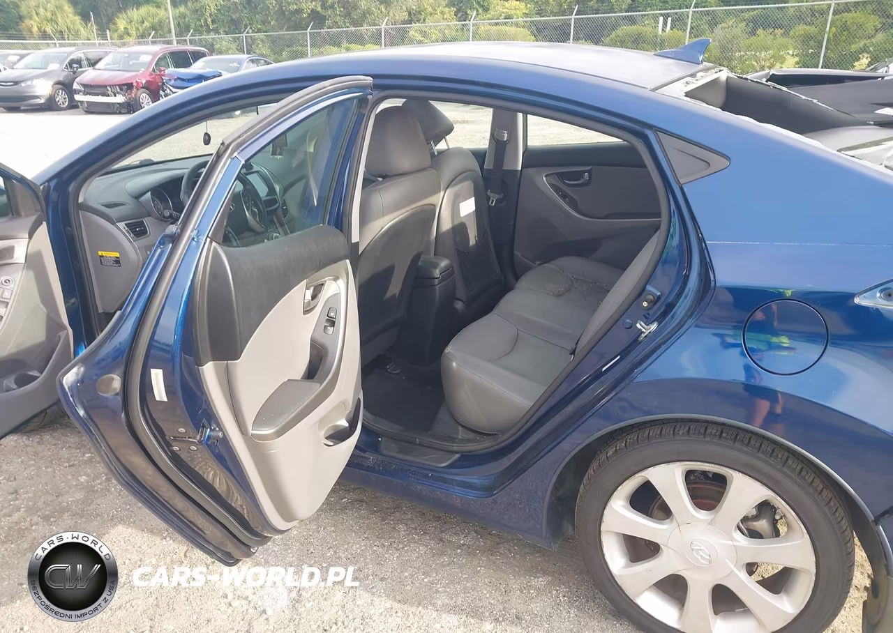 2013 Hyundai Elantra Limited VIN:KMHDH4AE3DU839999 - 8
