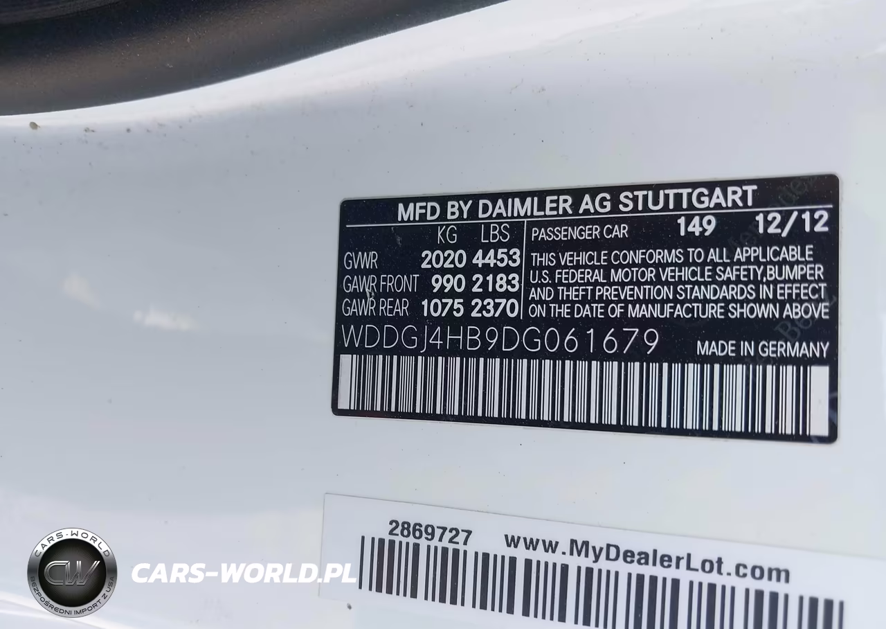 2013 Mercedes-Benz C 250 VIN:WDDGJ4HB9DG061679 - 9