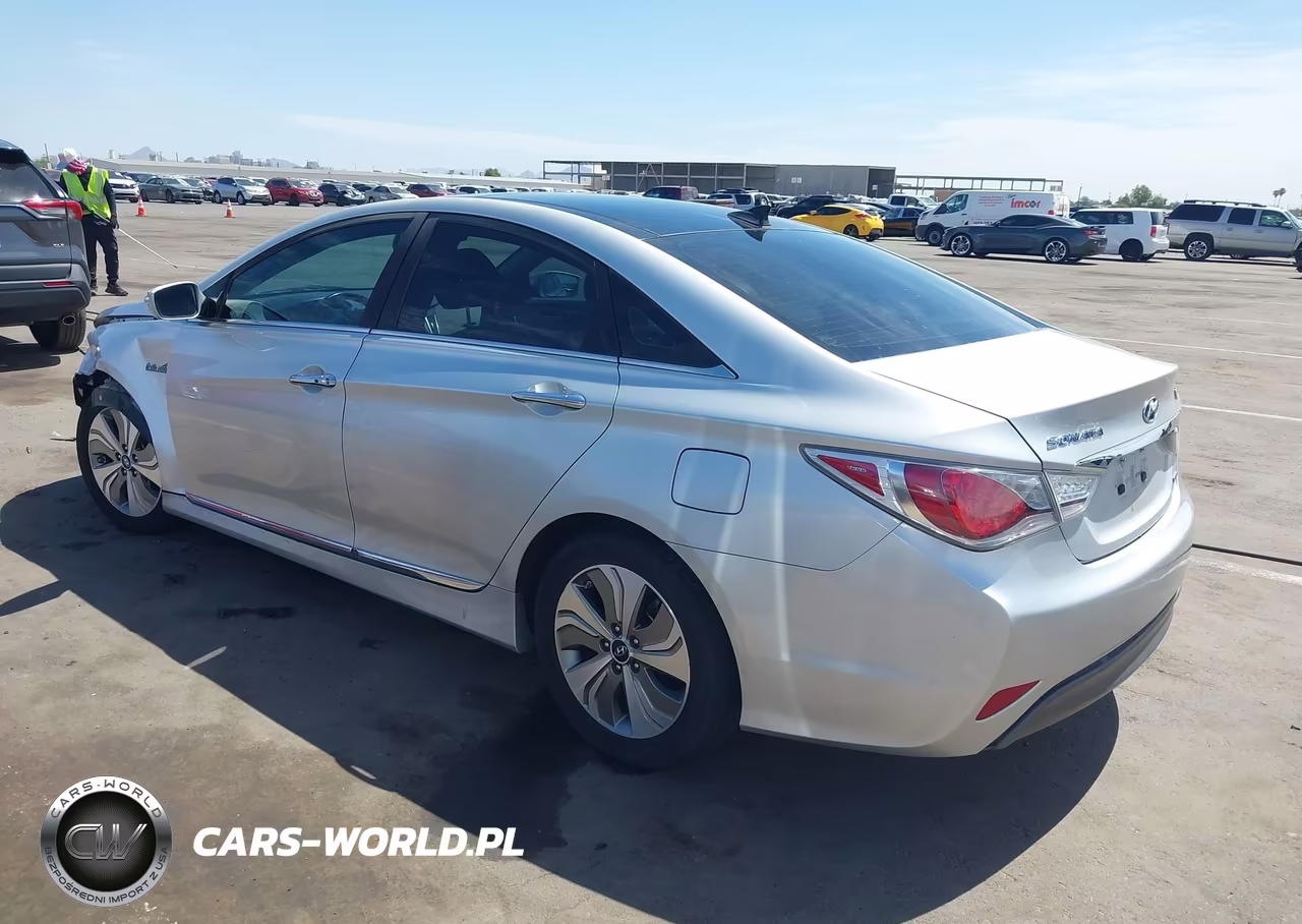 2014 Hyundai Sonata Hybrid Limited VIN:KMHEC4A48EA107056 - 3