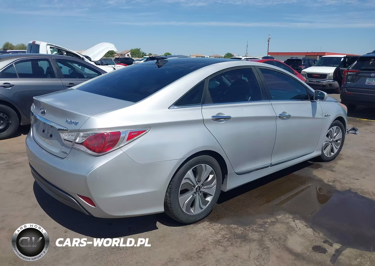 2014 Hyundai Sonata Hybrid Limited VIN:KMHEC4A48EA107056 - 4