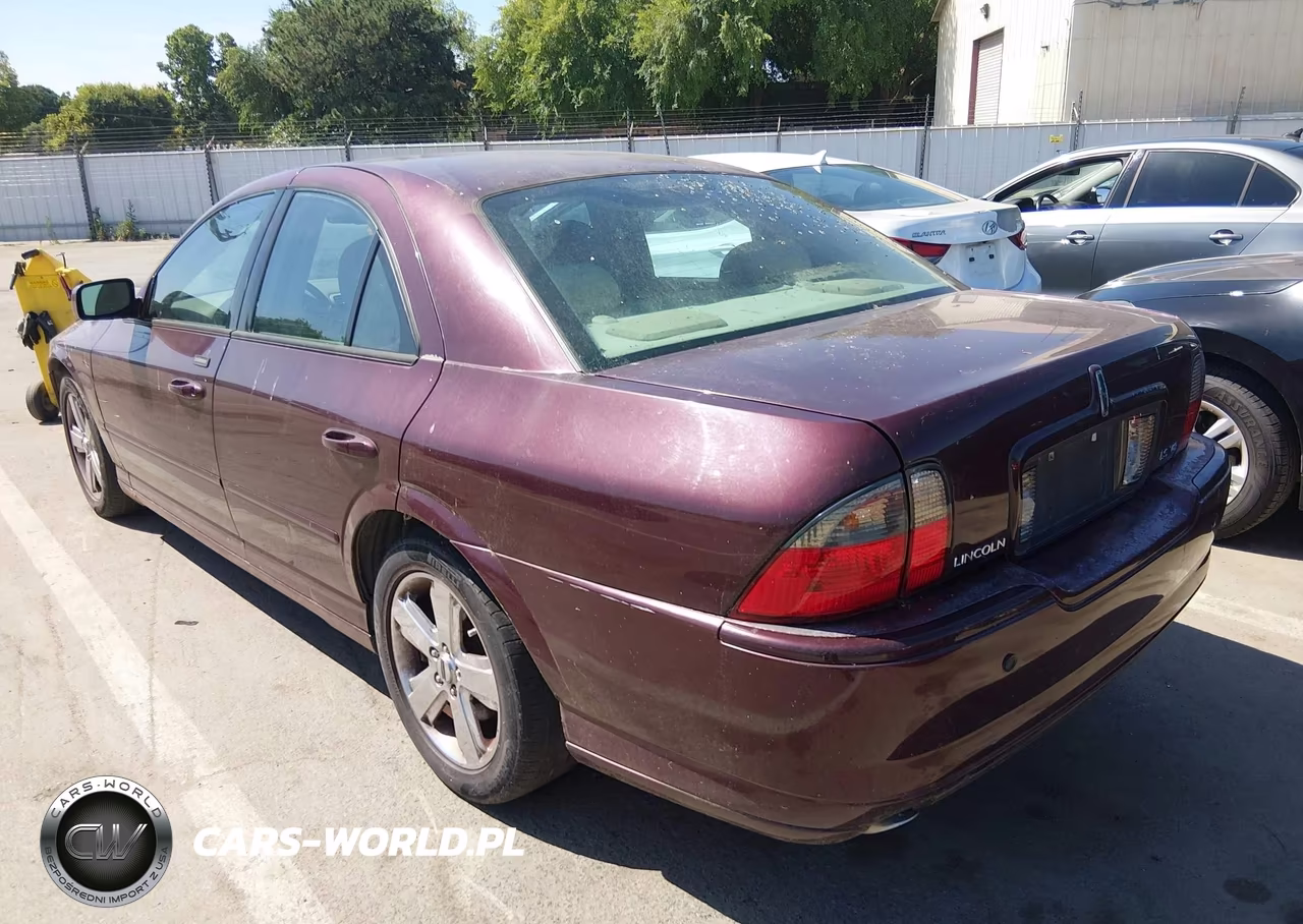 2006 Lincoln Ls V8 VIN:1LNFM87A66Y609272 - 3