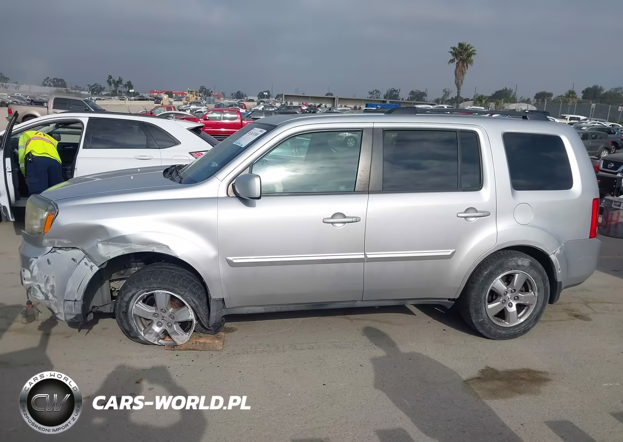 2009 Honda Pilot Ex-L VIN:5FNYF48599B035093 - 14
