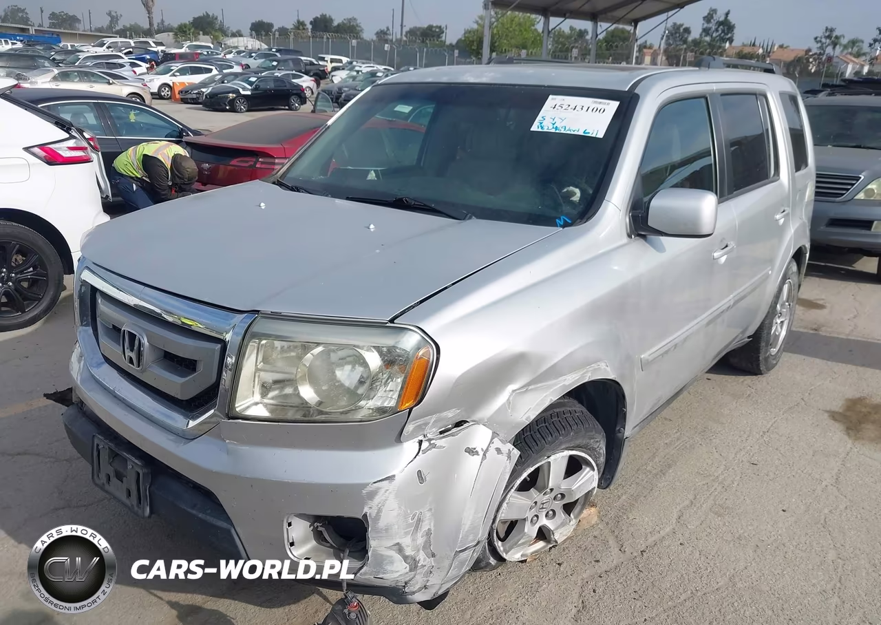 2009 Honda Pilot Ex-L VIN:5FNYF48599B035093 - 2