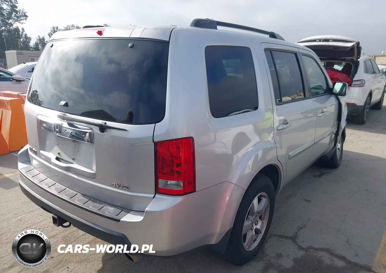 2009 Honda Pilot Ex-L VIN:5FNYF48599B035093 - 4
