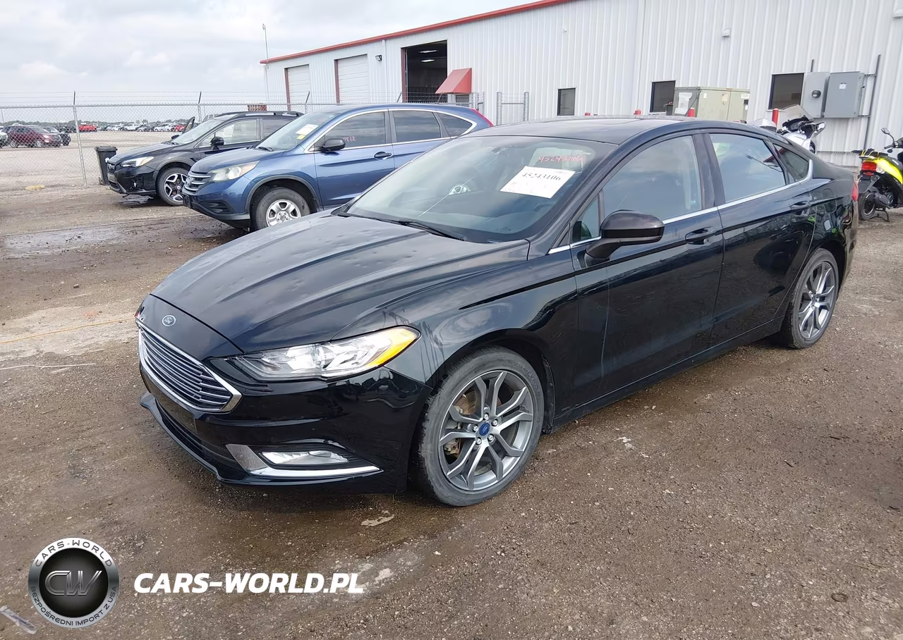 2017 Ford Fusion Se VIN:3FA6P0HD1HR401457 - 2
