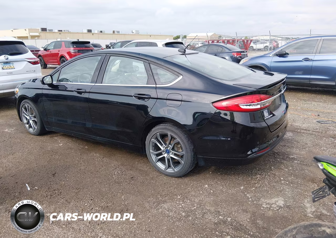 2017 Ford Fusion Se VIN:3FA6P0HD1HR401457 - 3