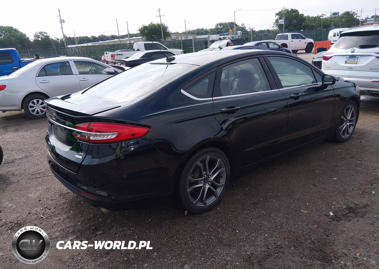 2017 Ford Fusion Se VIN:3FA6P0HD1HR401457 - 4