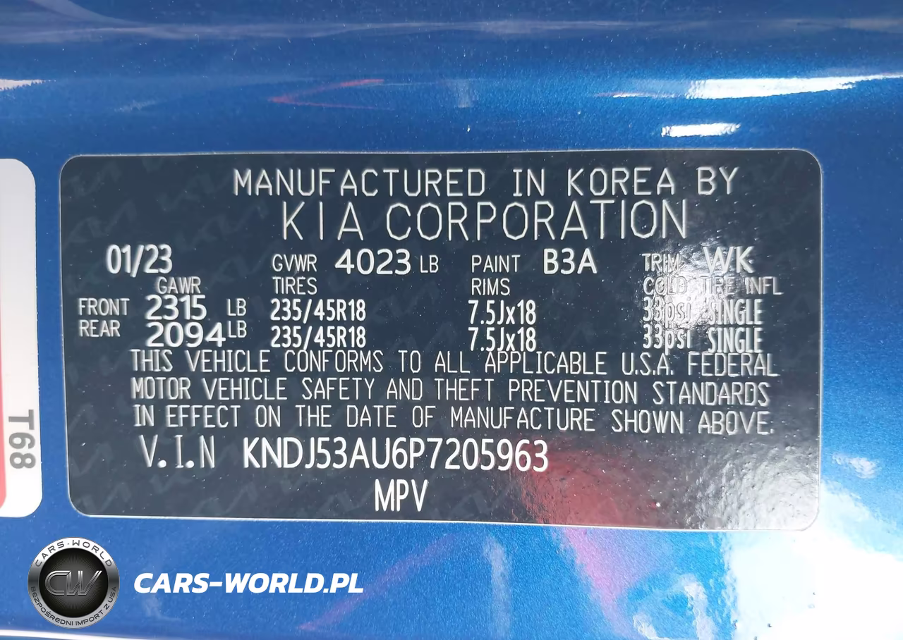 2023 Kia Soul Gt-Line VIN:KNDJ53AU6P7205963 - 9