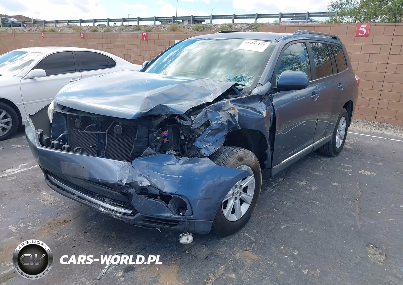 2012 Toyota Highlander Base V6 VIN:5TDZK3EH8CS089495 - 2