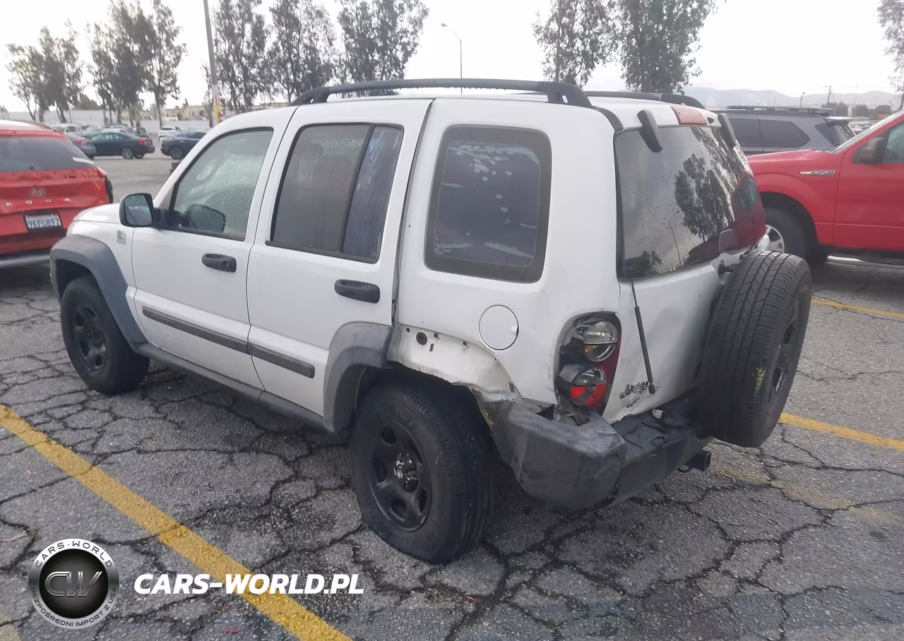 2007 Jeep Liberty Sport VIN:1J4GK48K07W631306 - 3