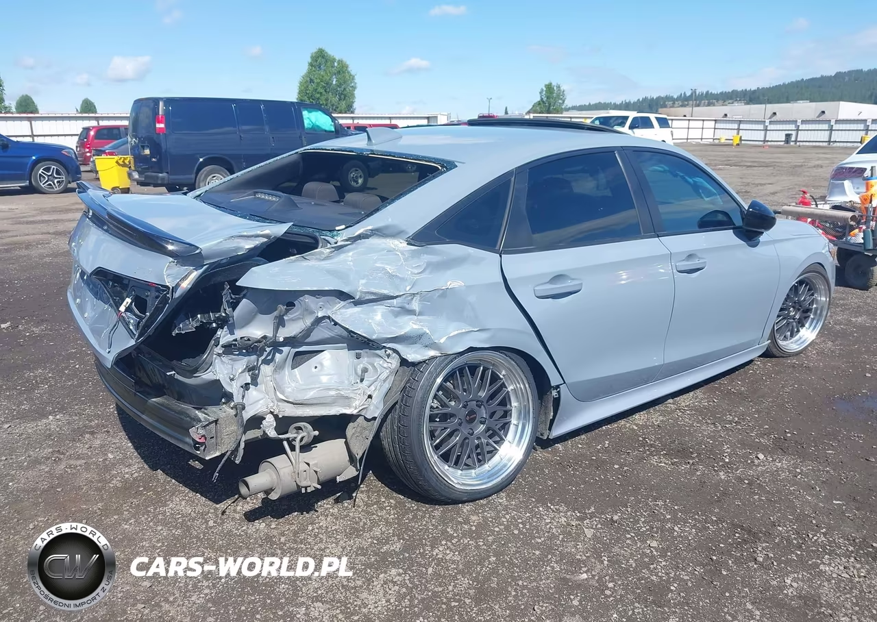 2023 Honda Civic Si Sedan VIN:2HGFE1E5XPH472946 - 4
