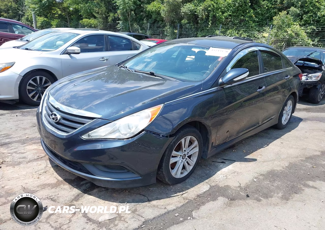 2014 Hyundai Sonata Gls VIN:5NPEB4AC7EH917673 - 2